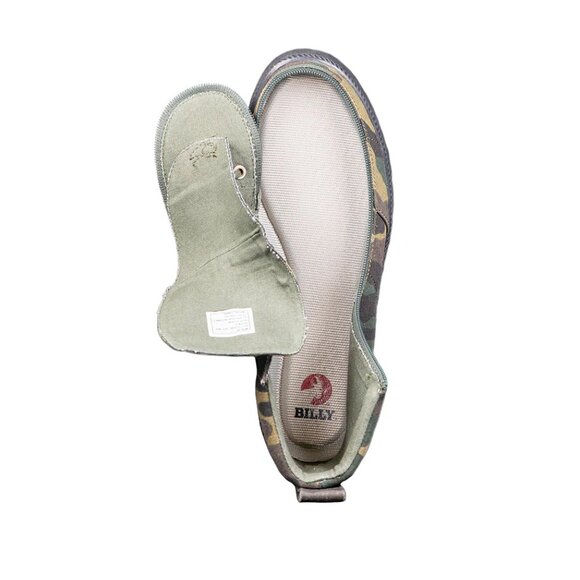NEW Billy Footwear Men's Sneaker High Top Zip Up Camo Adaptive Size 10 M BY583 - Picture 5 of 6